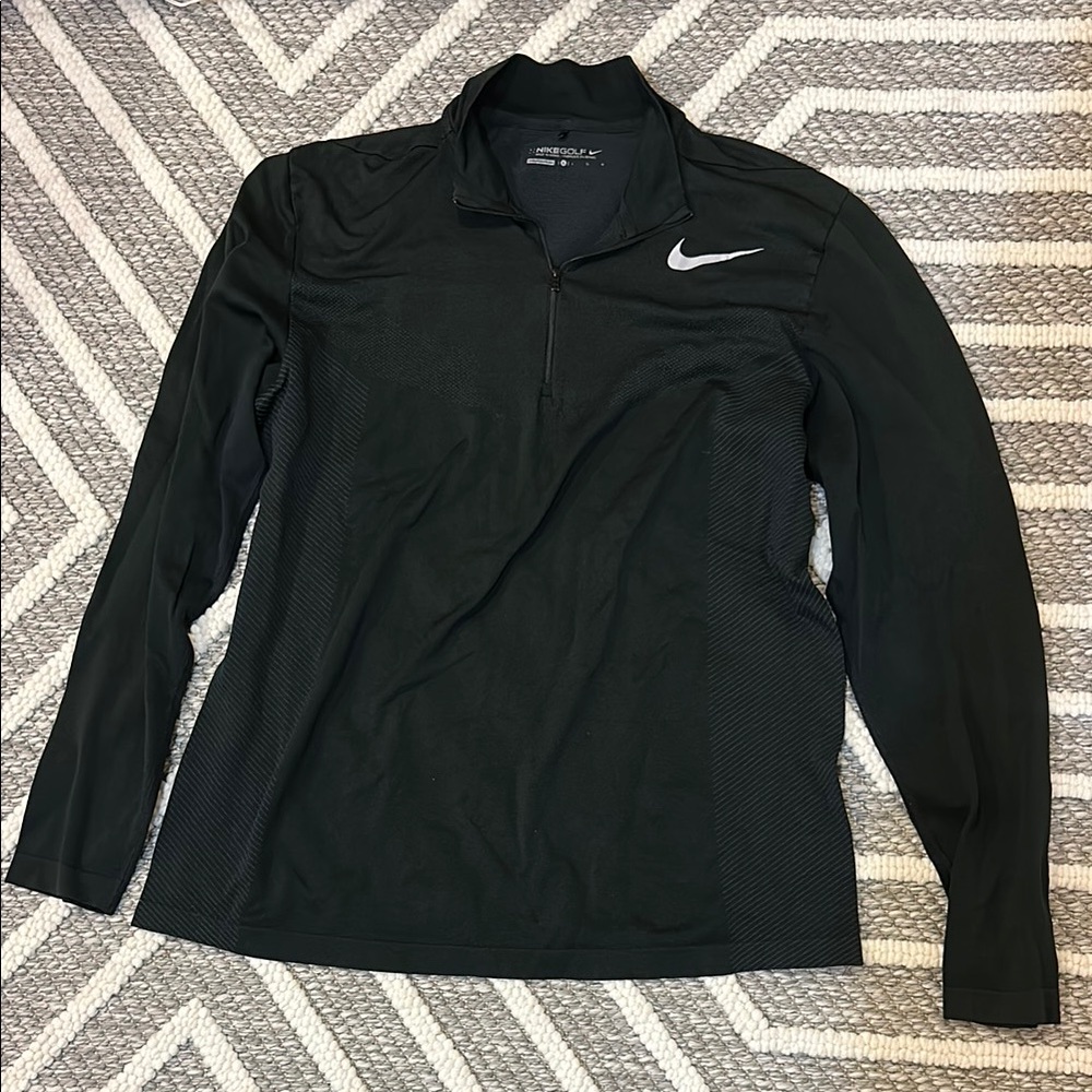 Nike golf Black Long Sleeve Pullover